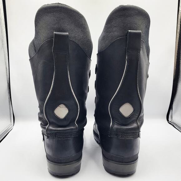 Baffin Sno-Mach Series High-Performance Black Leather Boots Men's 9 Women's 11 - Picture 6 of 12